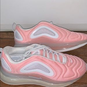 Nike Air Max 720 Coral Pink and White Worn 1x 🔥💗